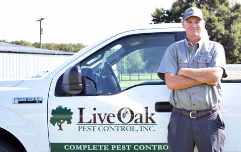 Jason Bentley - Live Oak Pest Control Pest Specialist