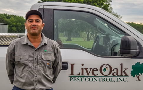 Jorge Flores- Live Oak Pest Control Pest Specialist